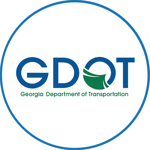 Georgia Department of Transportation logo.