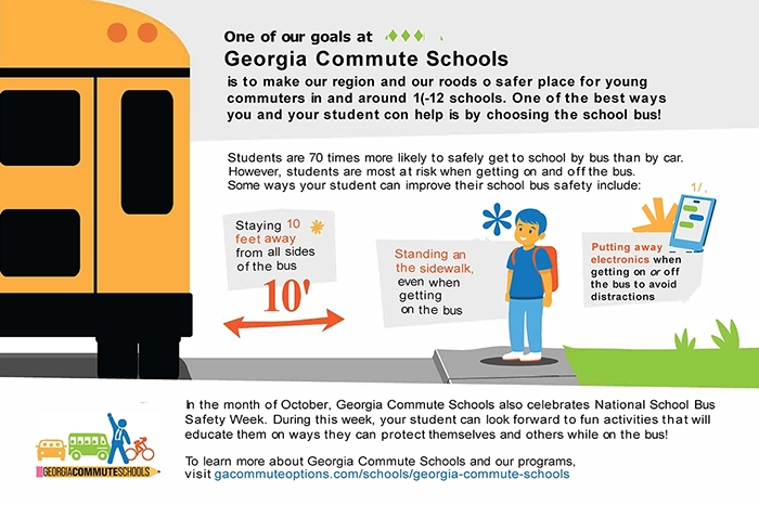 Image of the goals for the Georgia Commute Schools